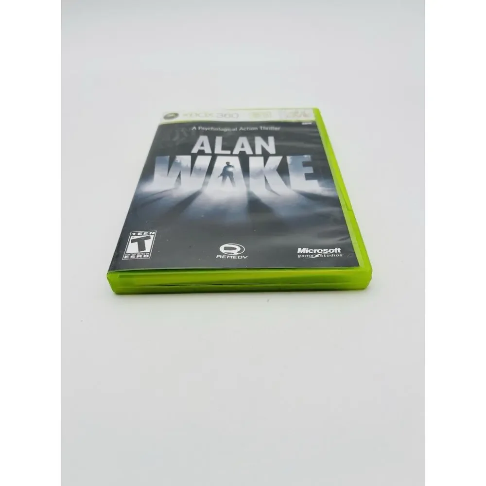 Alan Wake XBOX 360 Exclusive Microsoft Game Studios CIB Tested Works Complete VG
